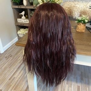 Bobbi boss burgundy wig